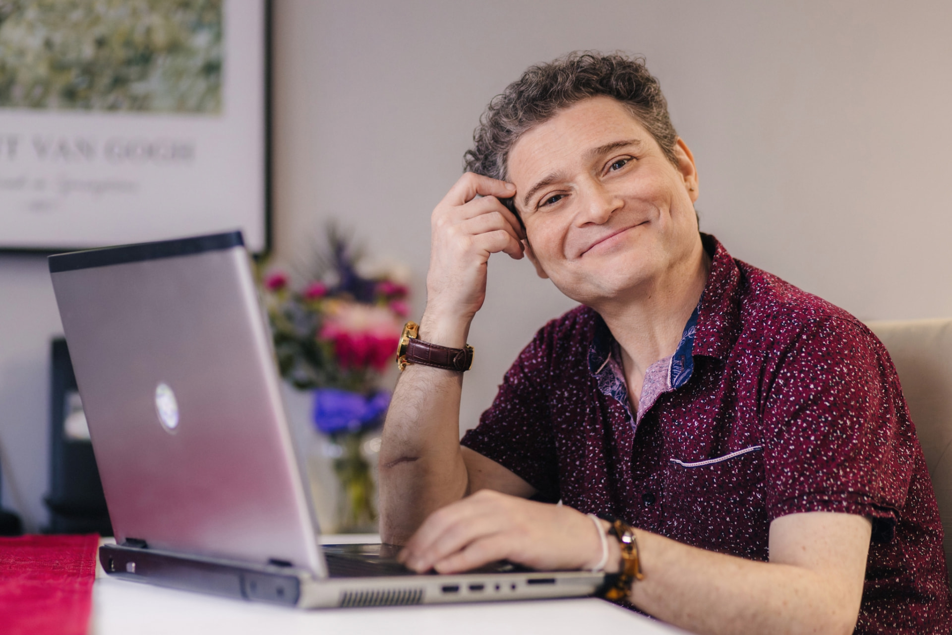 Dr. Natan Verkhovsky ready to discuss an agency workshop
